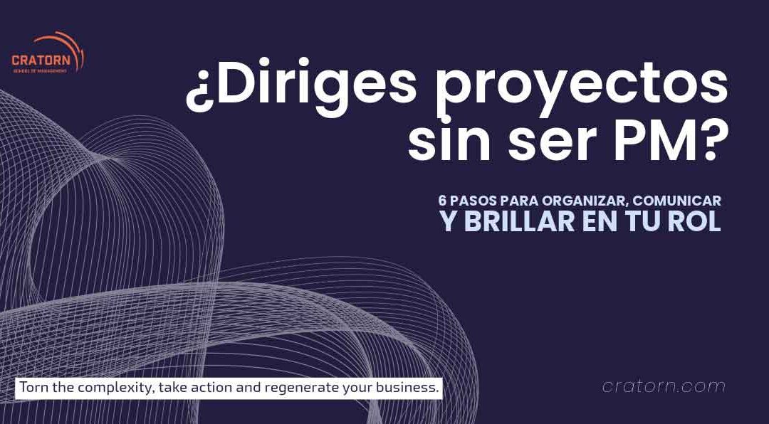 6 pasos para liderar proyectos sin ser Project Manager oficial